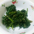 sweet_rose's cooksnap of when they made ほうれんそうのゴマ和え.