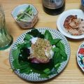 クックLZ5KKK☆'s cooksnap of when they made 酒の肴に♬タコとワカメの絶品香味ダレ.