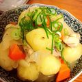 chany＊'s cooksnap of when they made 塩鶏じゃが♪鶏肉で塩味の肉じゃが.