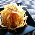 くんすけ's cooksnap of when they made 豆もやしのナムル風.