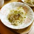 ＊実月＊'s cooksnap of when they made レンジ♪もやしと絹さやのイタリアンマリネ.