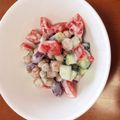 puti0612's cooksnap of when they made お豆さんの♪ヨーグルトわさびサラダ.