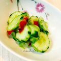 マーシ☆'s cooksnap of when they made 塩トマトでキュウリもみ~ヽ(´▽｀)/.