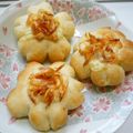 卯月のうさぎ２０１４'s cooksnap of when they made 桜えびとチーズのパン.