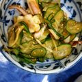 ほもさぴくろまによん's cooksnap of when they made イカときゅうりのコチュジャン和え.