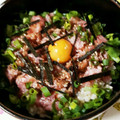 sara1213's cooksnap of when they made タレが美味しい☆ネギとろ玉丼〜.
