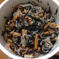 bechi＊'s cooksnap of when they made ∮ 生姜たっぷり✰彡白滝入りひじき煮 ∮.