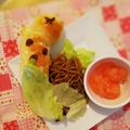 まいママ＊'s cooksnap of when they made マルちゃん焼そば◉ひょっこりキリンさん♡.