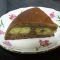 か２なべ's cooksnap of when they made 炊飯器で簡単バナナチョコケーキ.