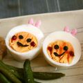 ♡ひな祭り♡'s cooksnap of when they made キャラ弁☆スマイルゆで卵.