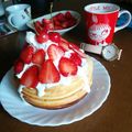 りおう's cooksnap of when they made ふわふわ分厚いパンケーキ.