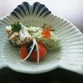 こし餡子's cooksnap of when they made ホタテとサーモンの手毬タルタル　　.