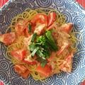 リーサの庭's cooksnap of when they made 15分で完成！トマトとツナの冷製パスタ♡.