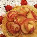 lucey☆girl's cooksnap of when they made リンゴコンポート薔薇.