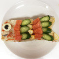 ずたまま's cooksnap of when they made 鯉のぼりの押し寿司☆2011年Ver..