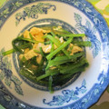 みるきー猫ちゃん's cooksnap of when they made あっさり小松菜と油揚げのお浸し.