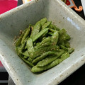 トラとつる's cooksnap of when they made 絹さやの胡麻和え＠容易く一品.