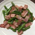 みちばん♡'s cooksnap of when they made アスパラガスとベーコンの炒めもの.