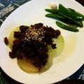 nammy's cooksnap of when they made 簡単・定番☆新玉ねぎの肉味噌がけ.