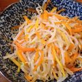 マサトレイン's cooksnap of when they made ☆もやしとにんじんのナムル☆.