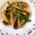 はに333's cooksnap of when they made じゃがピーマンにんにく醤油スタミナ炒め.