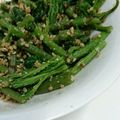 Chiyumii's cooksnap of when they made 山菜の王様「あいこ」のごまあえ.