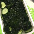 ミホ1115's cooksnap of when they made 材料これだけ！きゅうりとわかめの酢の物.