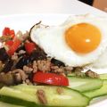 sessan60jp's cooksnap of when they made 残り物野菜で作る本格ガパオライス.