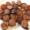 彩有紀's cooksnap of when they made 茄子のくるくる焼き.