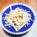 星乃星子's cooksnap of when they made ひらひらごぼうのレモン風味和え.