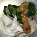 なごみ280315's cooksnap of when they made 豚こまとニラの酢味噌和え.