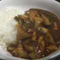 スキピオ's cooksnap of when they made もつ煮込みの材料でモツ✩カレー.