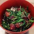 arutoren's cooksnap of when they made 春菊とかつおのたたき、わさび風味で.