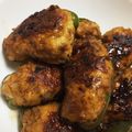 ことちぴ's cooksnap of when they made ピーマンの鶏肉詰め 照り焼き風.
