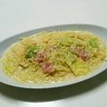 MiMiyuyuyu's cooksnap of when they made お鍋１つで！簡単コーンクリームパスタ♡.