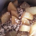 ピンクlotus's cooksnap of when they made 大根の鶏ひき肉あんかけ.
