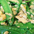 まさっぽ's cooksnap of when they made ☆簡単劇ウマ☆絹さやのたまごとじ☆.