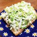YUKIKI☆'s cooksnap of when they made しらすと春キャベツトースト.