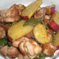 ばっちゃんマン's cooksnap of when they made さつま芋と鶏の甘辛バター炒め.