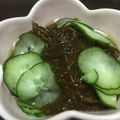 yurippii's cooksnap of when they made 夏バテ解消！！もずくと胡瓜の中華サラダ.
