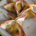 ゆっきん♪'s cooksnap of when they made 餃子の皮で簡単かぼちゃパイ♪.