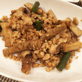 725i's cooksnap of when they made ごぼうと鶏ひき肉のごま炒め.