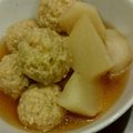 tanumaru62's cooksnap of when they made ☼簡単♪鶏だんごとかぶのほっこり煮.