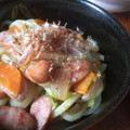 ♪♪まな♪♪'s cooksnap of when they made 簡単♪めんつゆで焼きうどん.