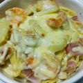 しゃとちゃん's cooksnap of when they made ツナ＆ポテト♡スパゲティグラタン.