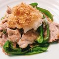 お好みで's cooksnap of when they made 豚こまのカリカリ大根おろしがけ.