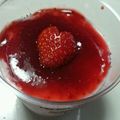 ごんちゃ＠おきなわ's cooksnap of when they made 簡単なのに本格派！苺のムース.