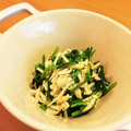 asuuumomo's cooksnap of when they made 簡単すぎっ！ほうれん草とエノキのおひたし.