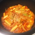 雨です's cooksnap of when they made 韓国人直伝！簡単トッポッキ.