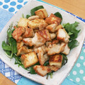 うに子's cooksnap of when they made ちょっとの鶏肉と厚揚げのボリューム唐揚げ.